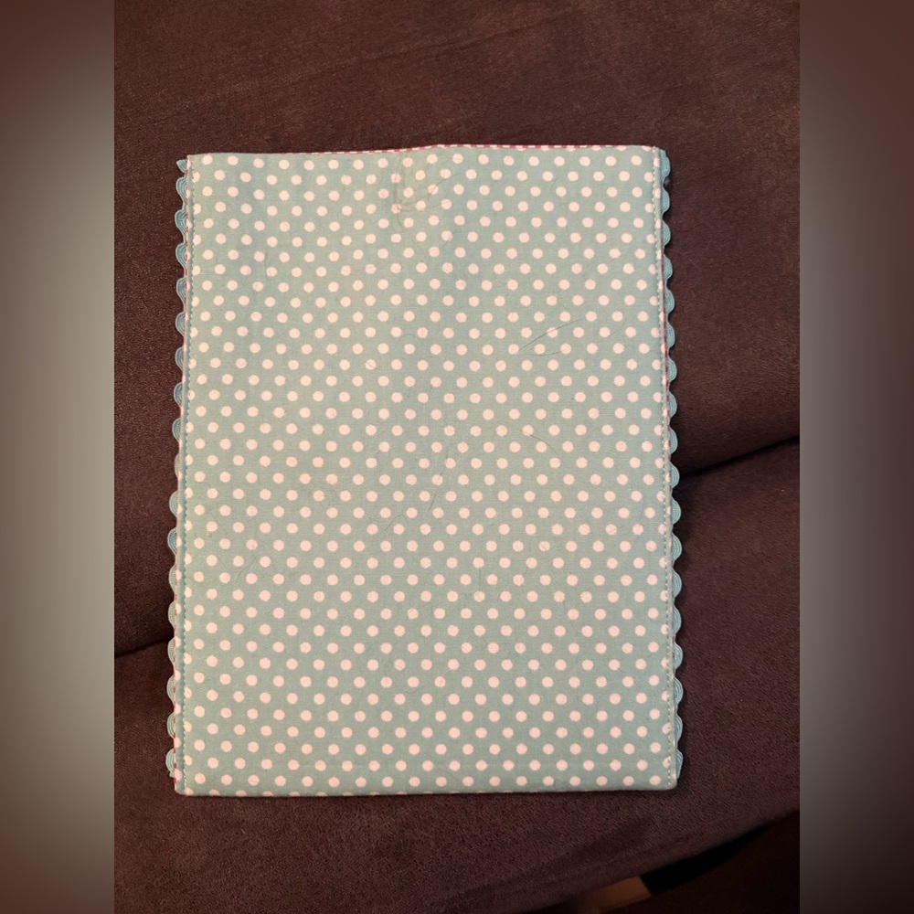 Polka Dot Fabric Cover iPad